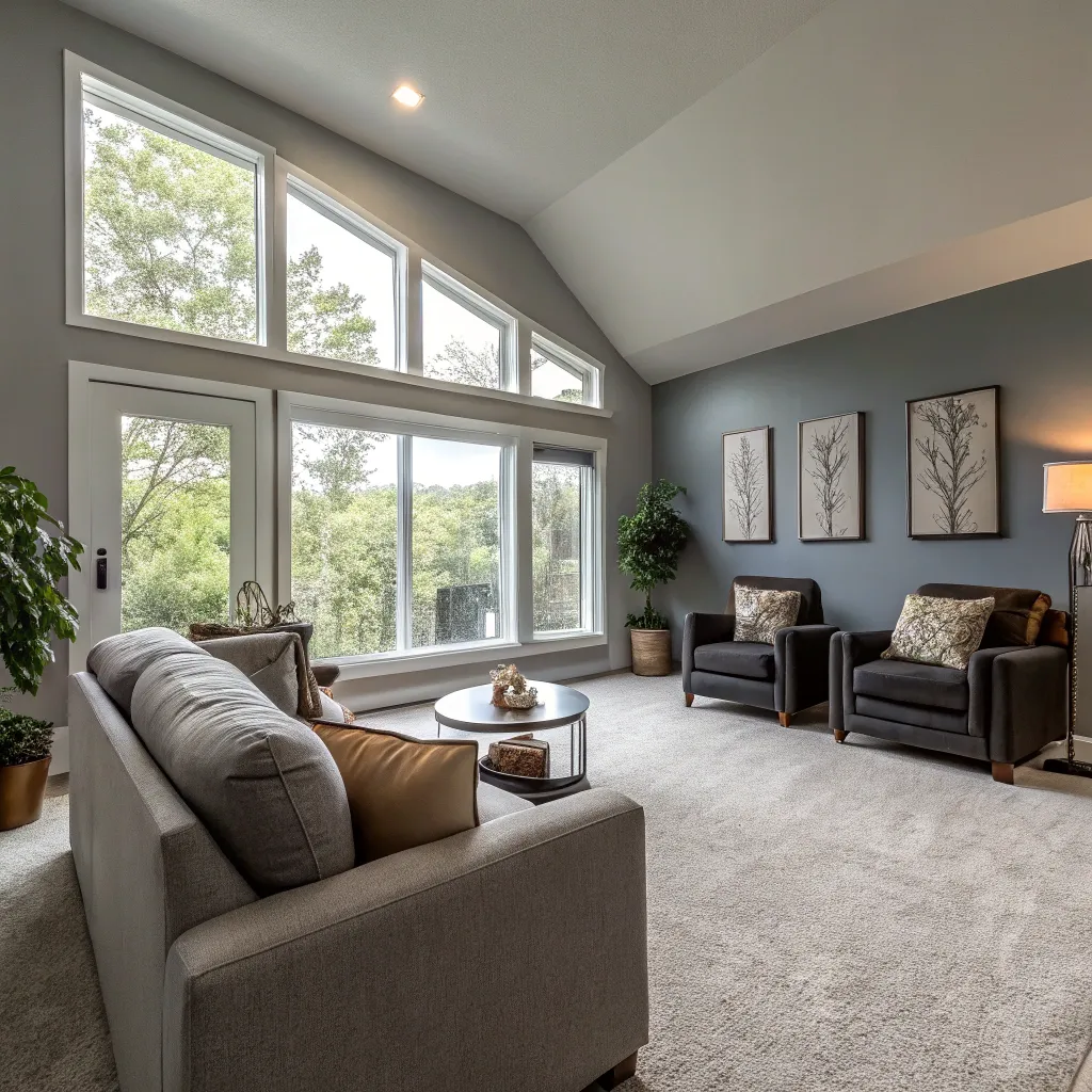 Modern living room renovation