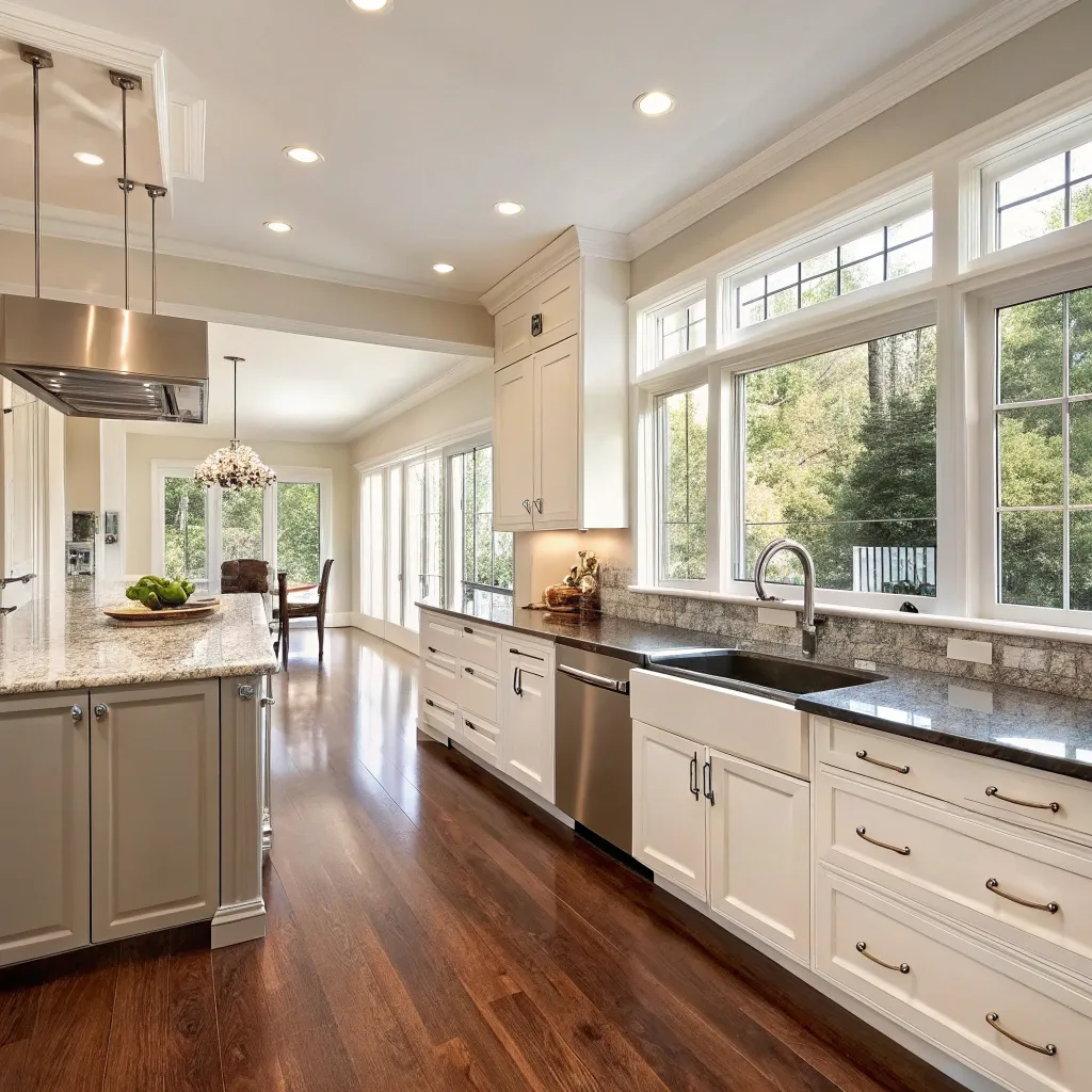 Newly renovated kitchen
